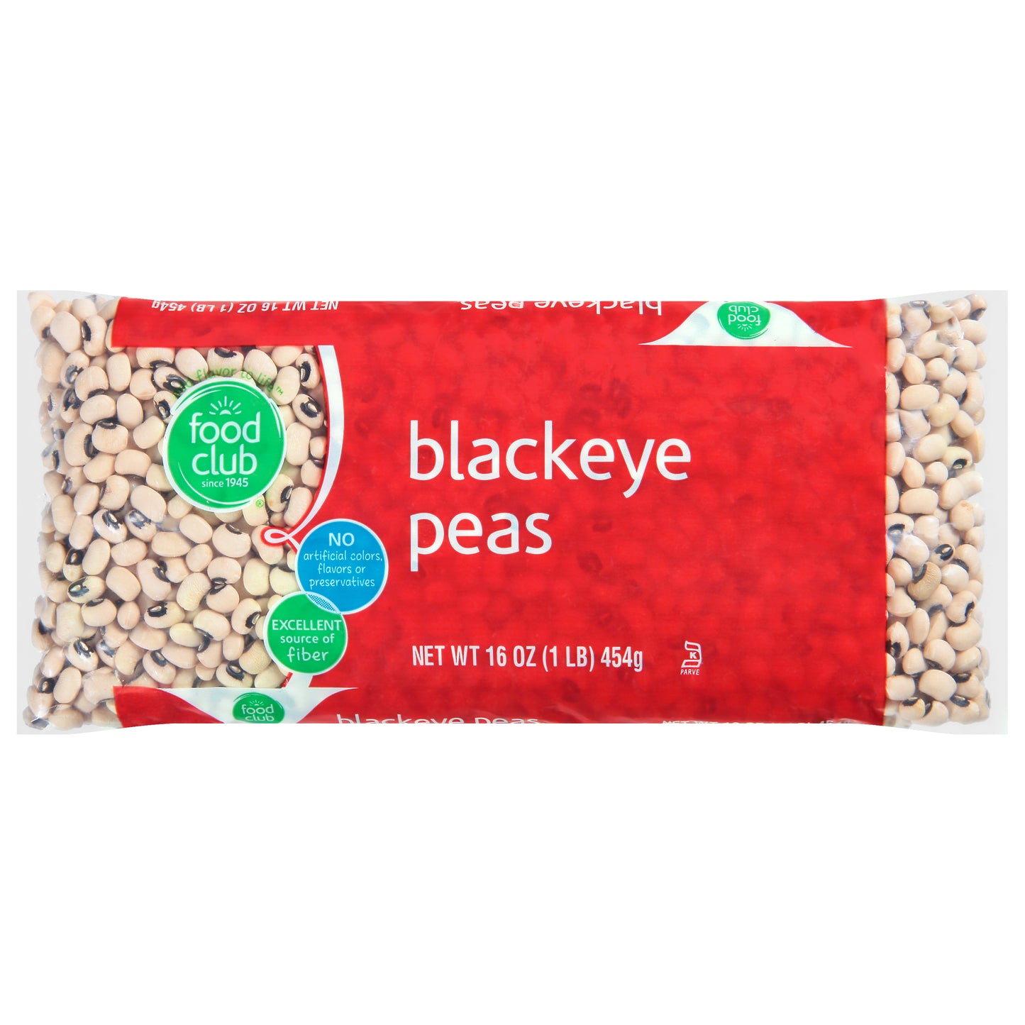 Food Club Blackeye Peas 16 oz