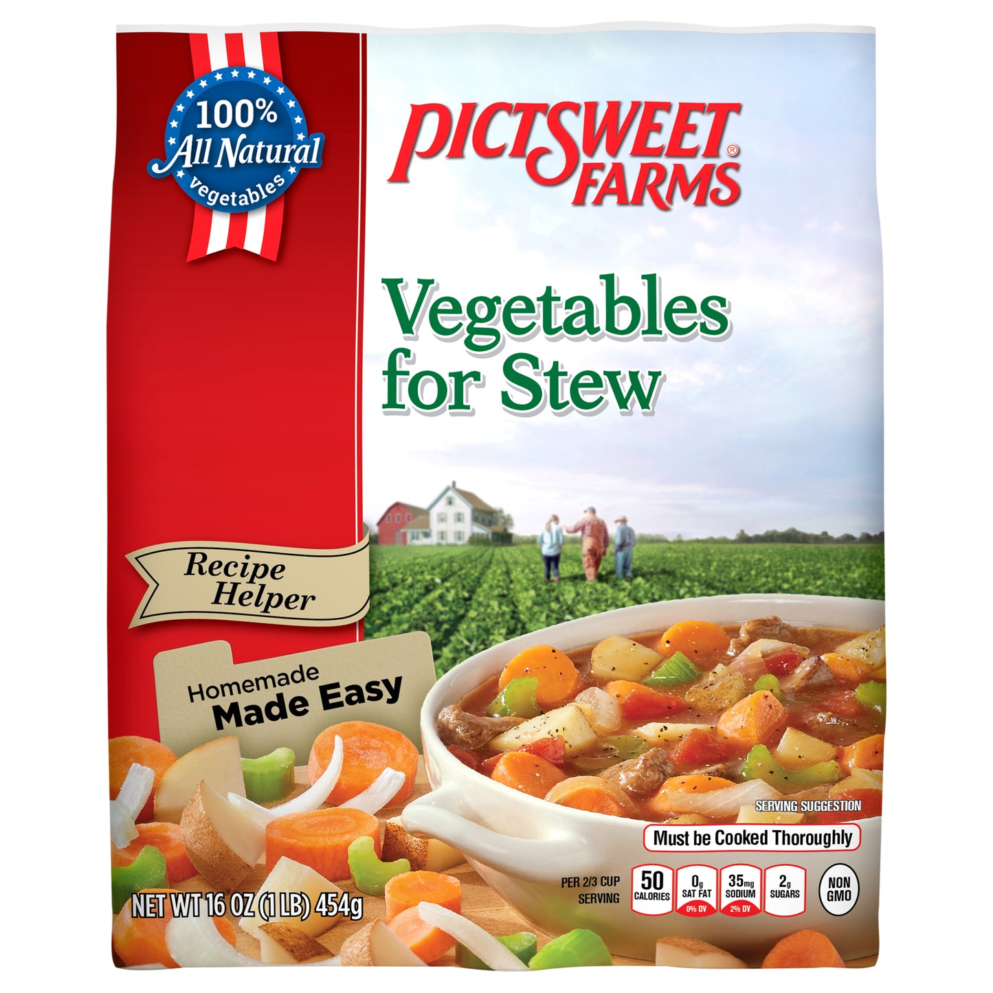 Pictsweet Farms Vegetables for Stew, Recipe Helper - 16 oz