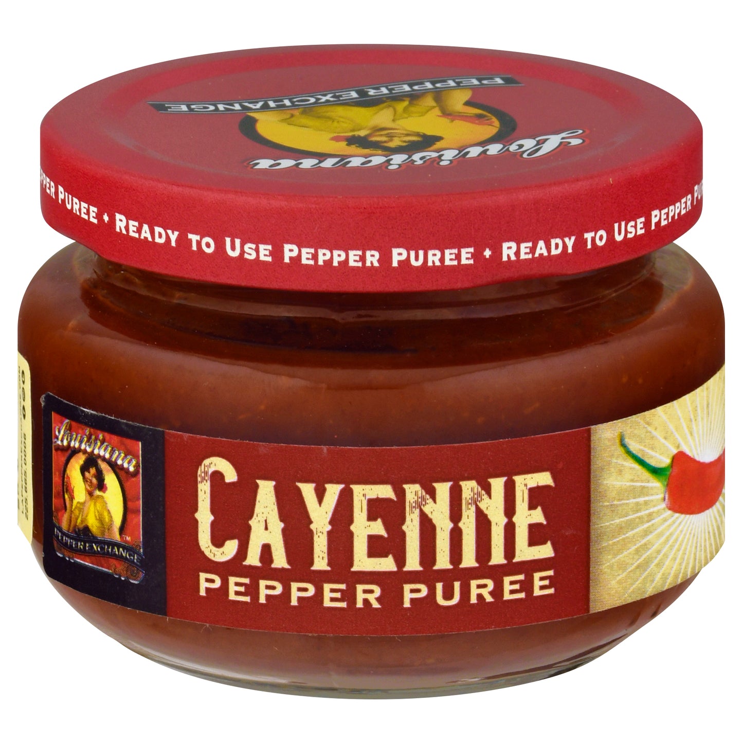 Louisiana Pepper Exchange Cayenne Pepper Puree 4 oz