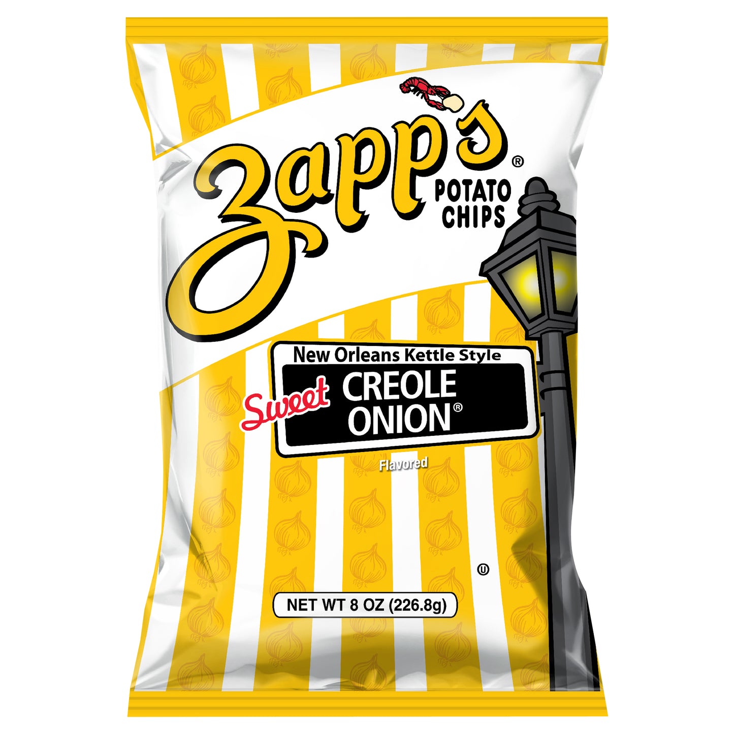 8 oz Zapp's Sweet Creole Onion Orleans Kettle Style Potato Chips