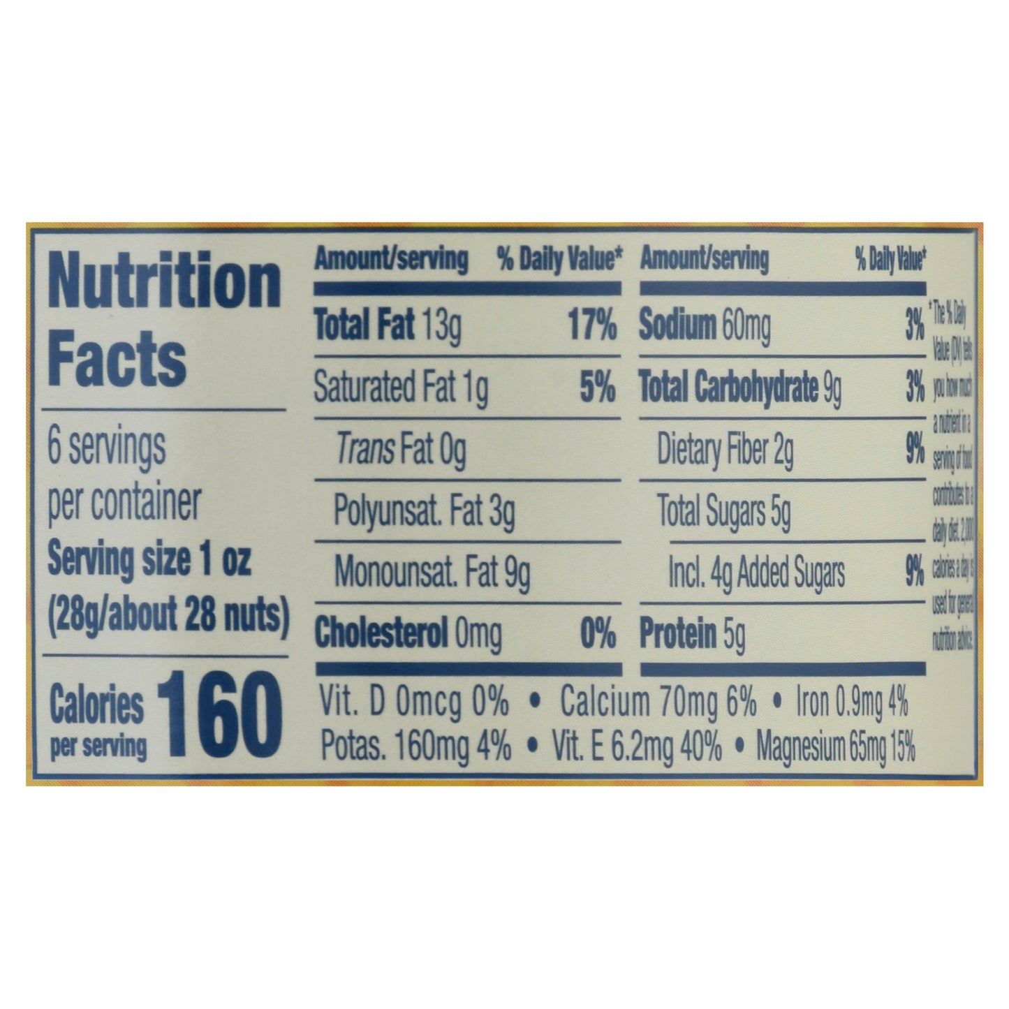 Blue Diamond Honey Roasted Almonds 6 oz