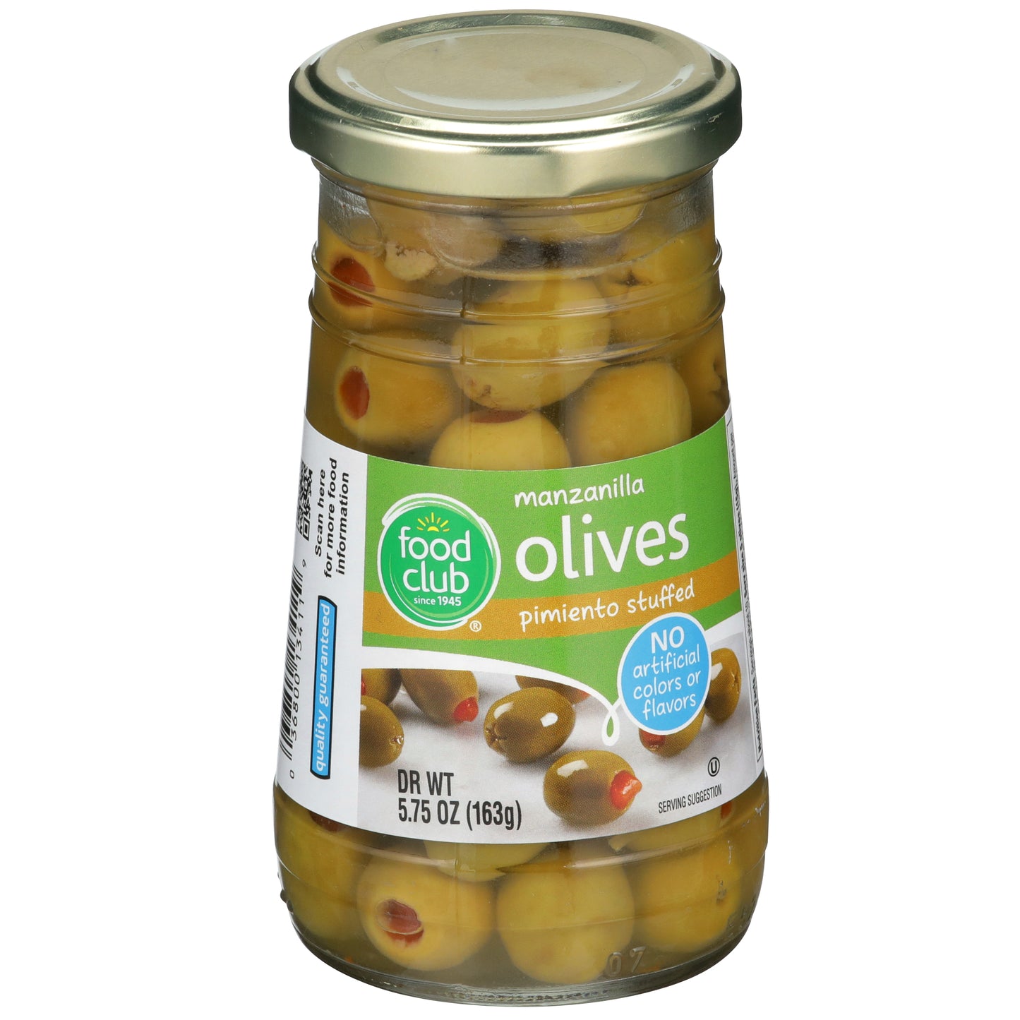 Pimiento Stuffed Manzanilla Olives
