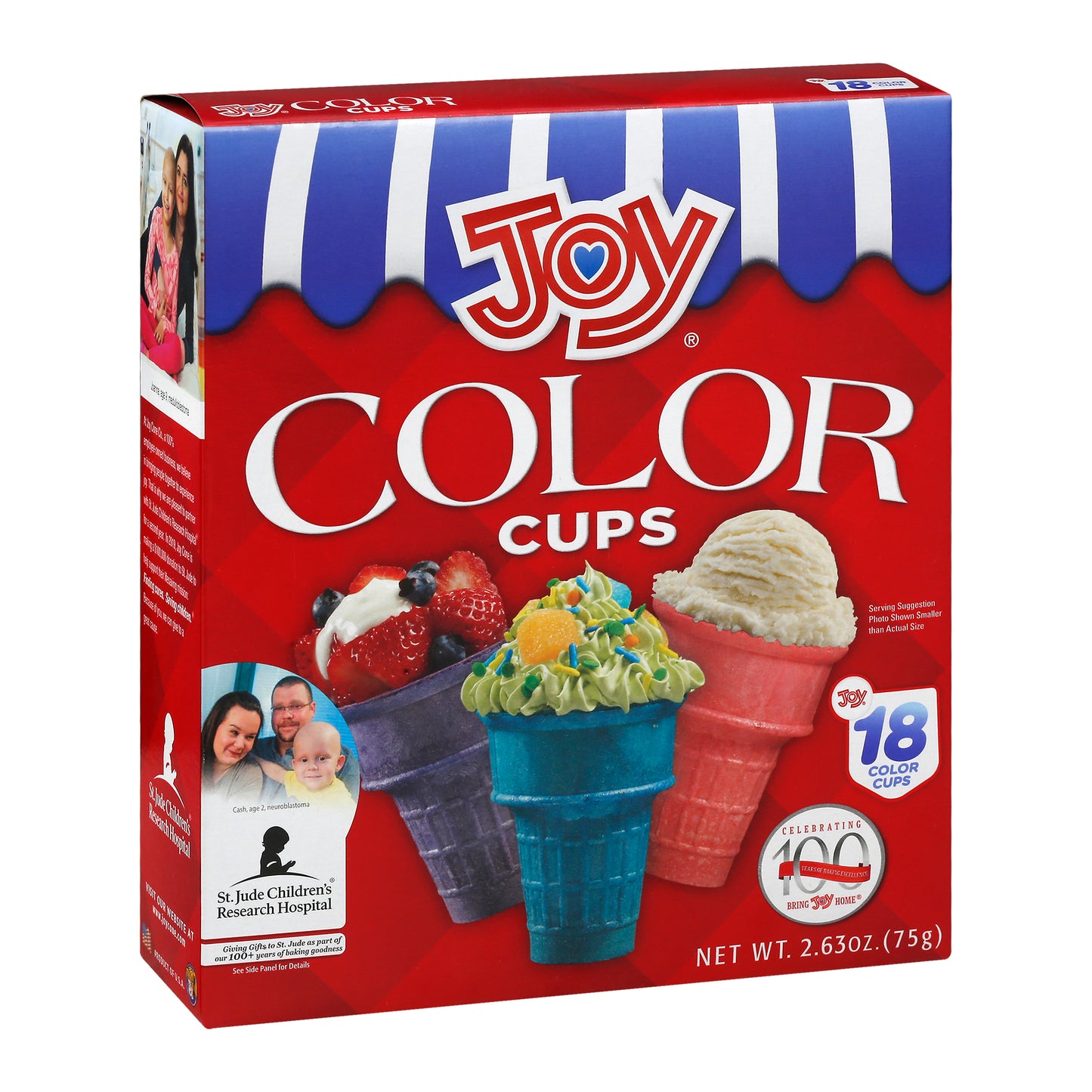 Joy Ice Cream Cups 18 ea
