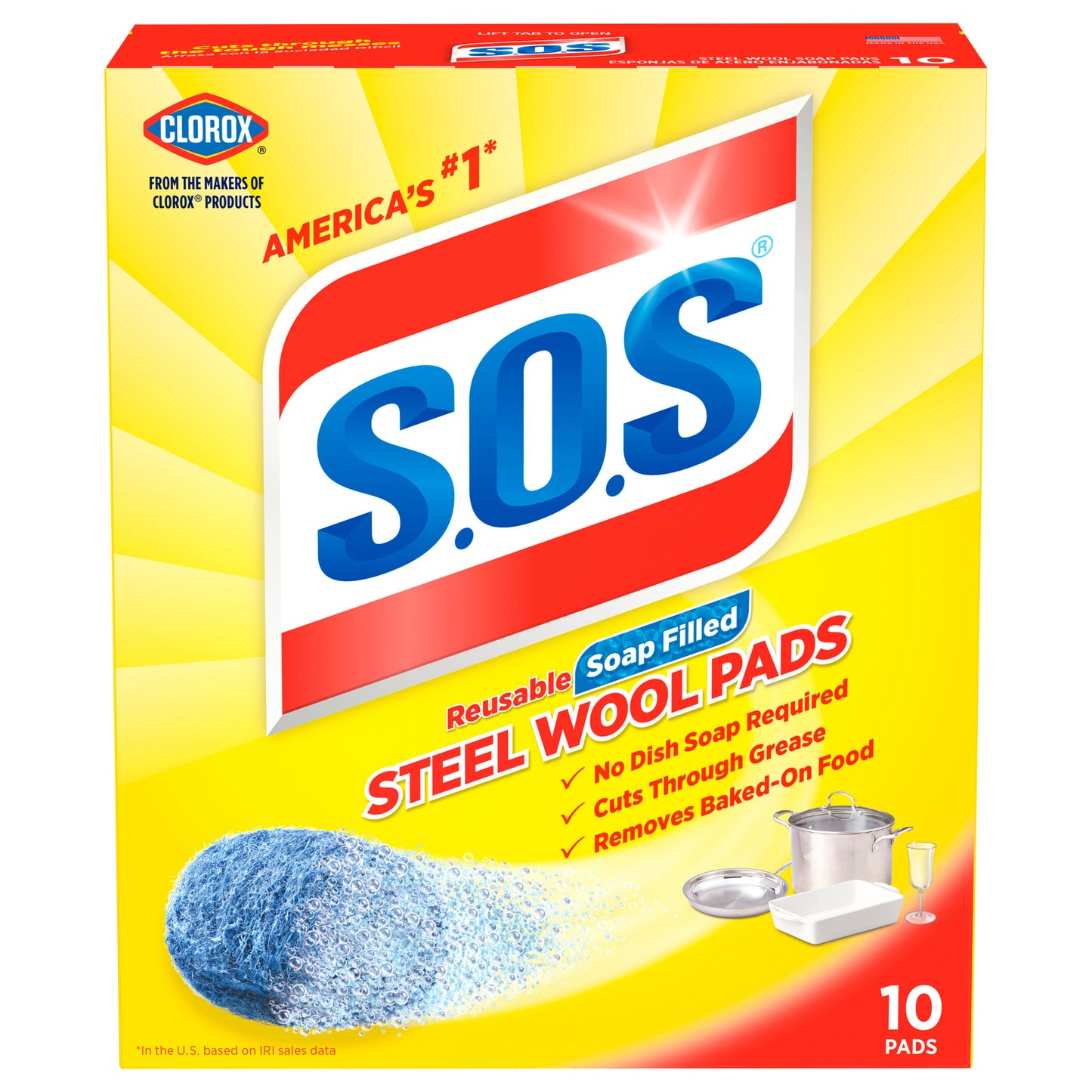 S.O.S Steel Wool Soap Pads