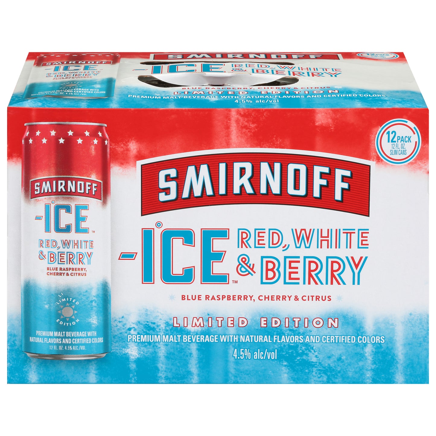 Smirnoff Ice Premium Red, White & Berry Malt Beverage 12 - 12 fl oz Cans