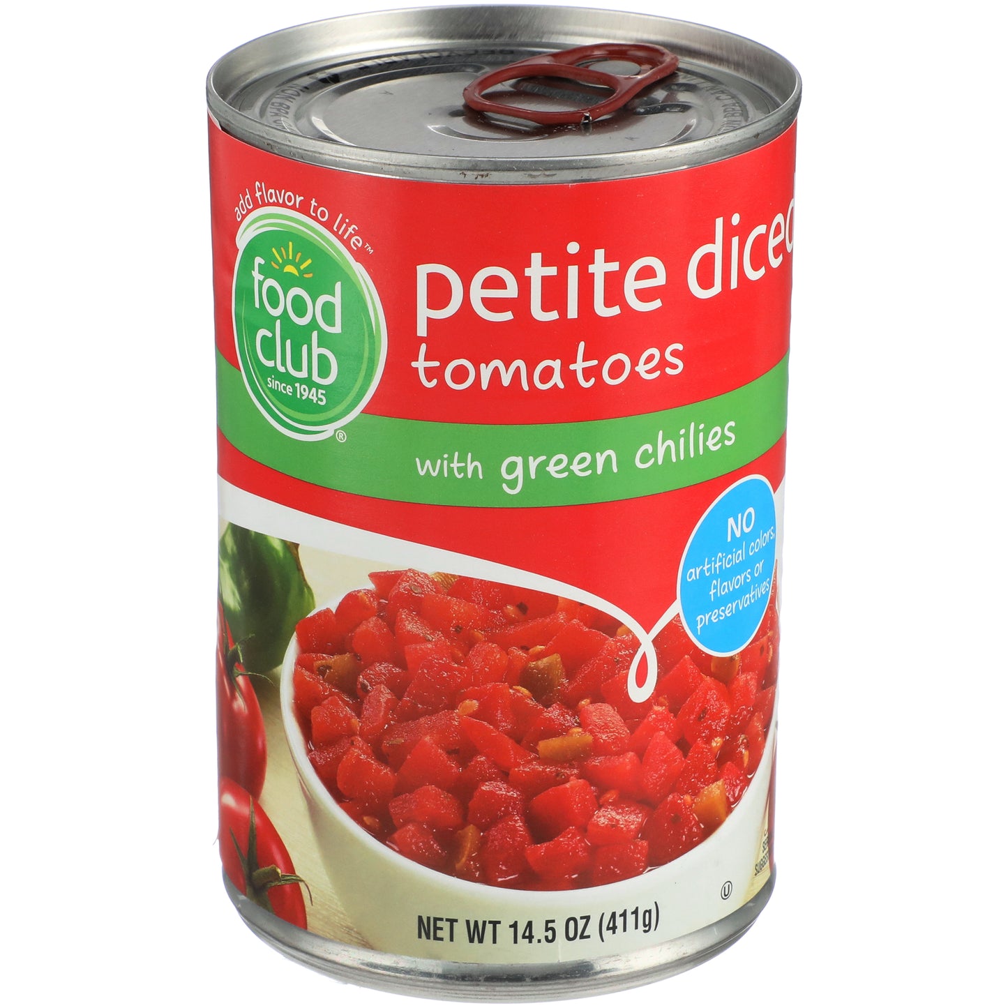 Petite Diced Tomatoes With Green Chilies