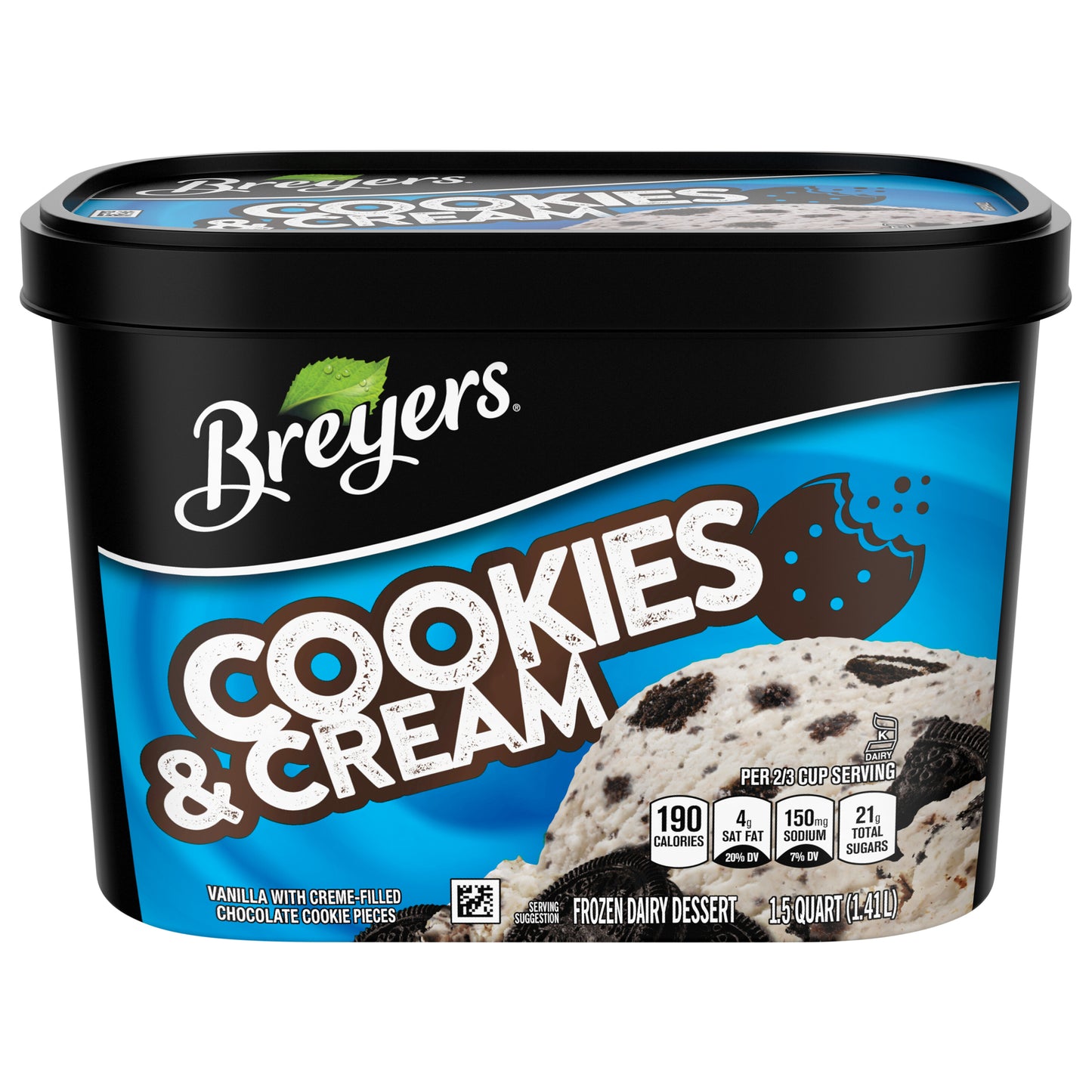 Breyers Cookies and Cream Frozen Dairy Dessert