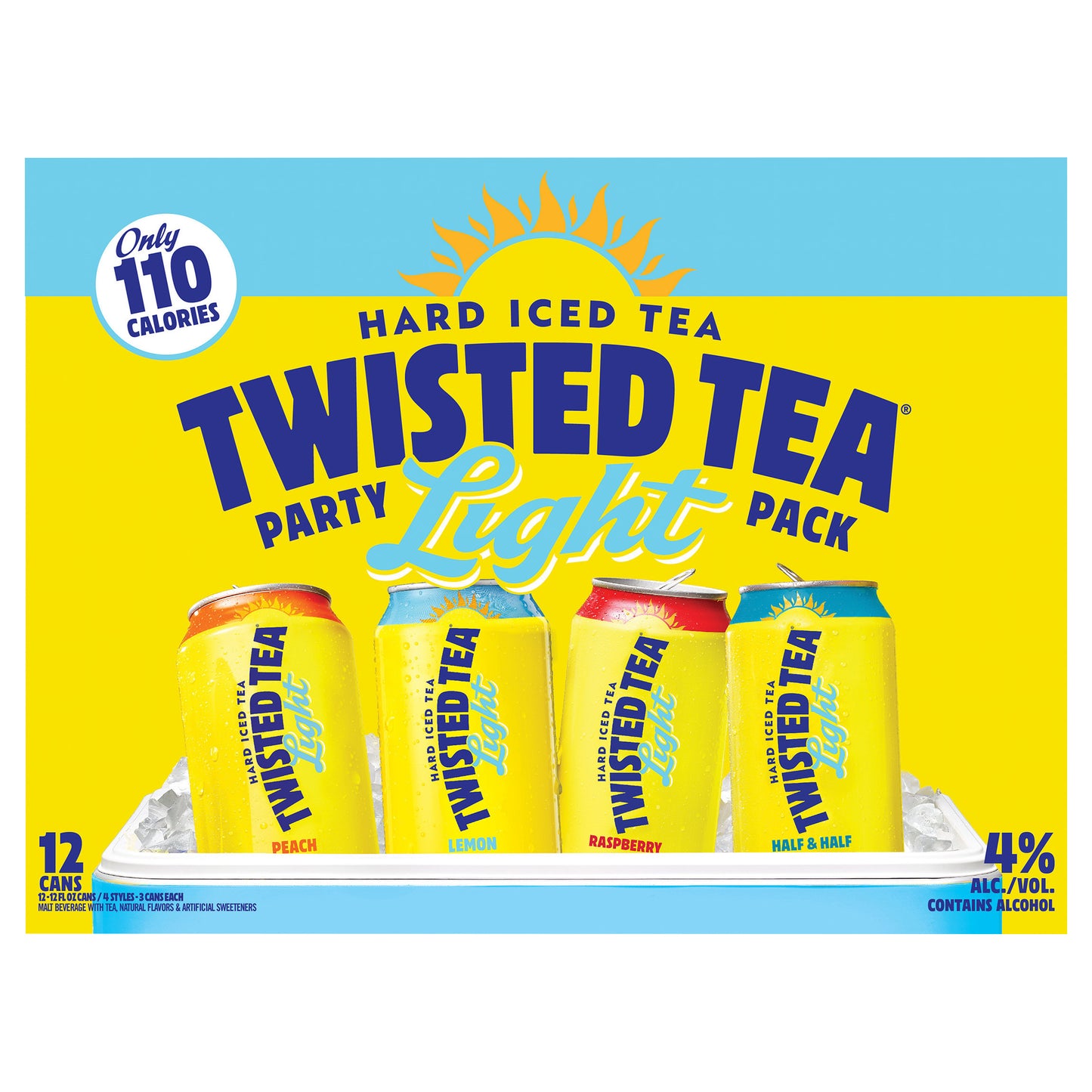 Twisted Tea Light Variety Pack, Hard Iced Tea (12 fl. oz. Can, 12pk.)
