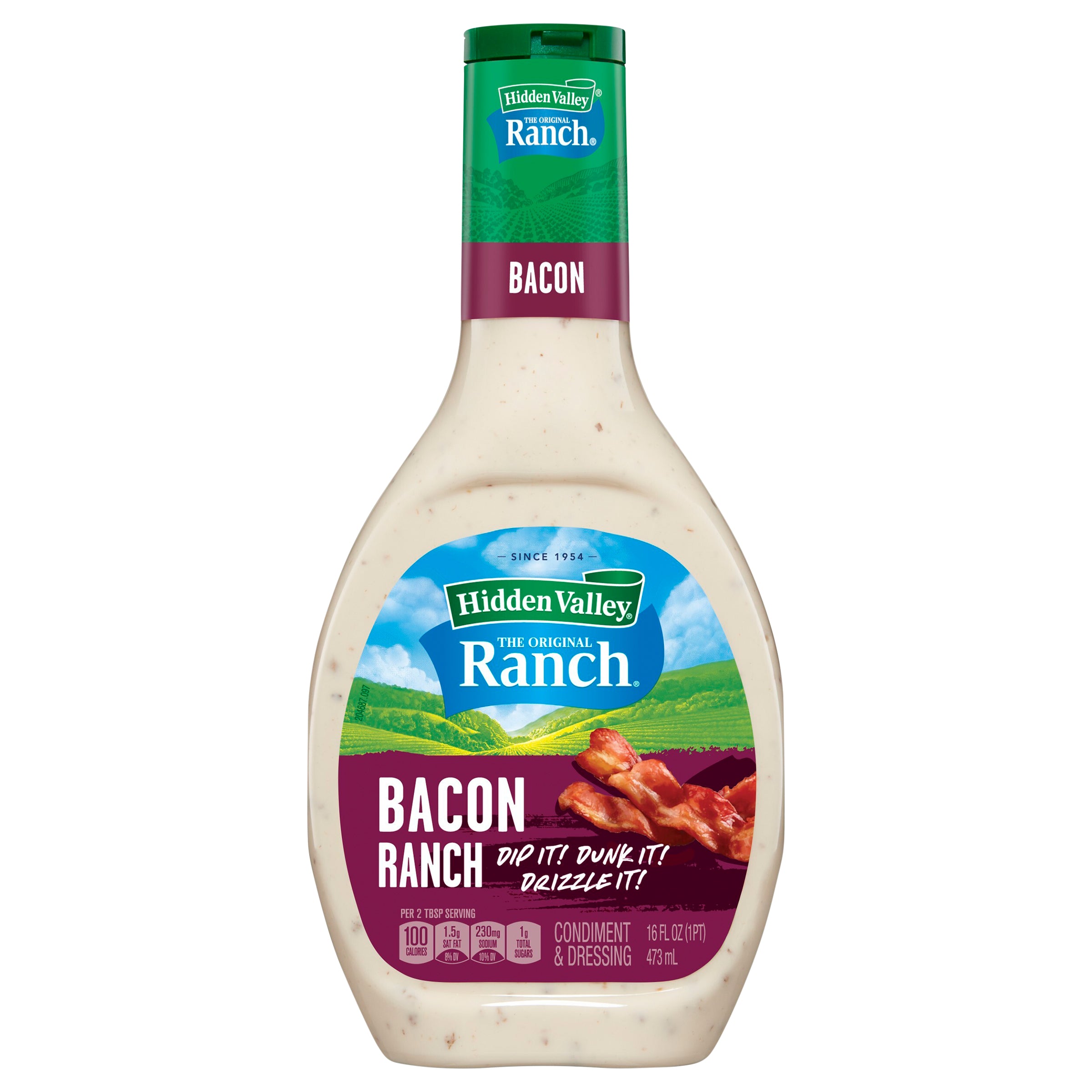 ranch dressing hidden valley Bacon Salad & Topping – Champagne's Marche Color:Brown and White the possibilities are endless teen girl Women's Empire Waist Dresses