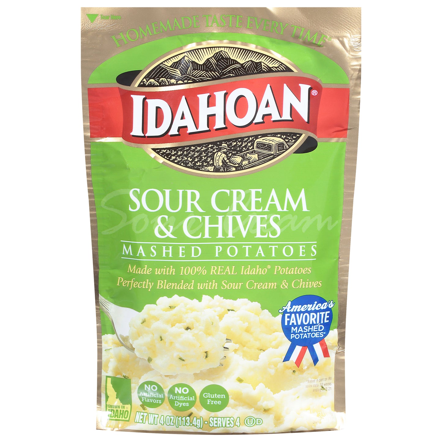 Idahoan® Sour Cream & Chives Mashed Potatoes