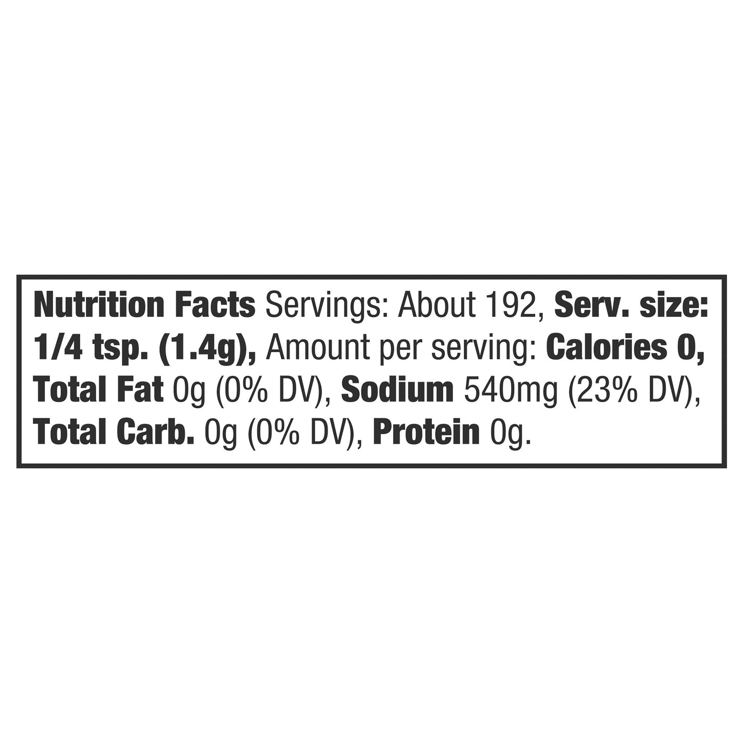 McCormick Garlic Salt, 9.5 oz