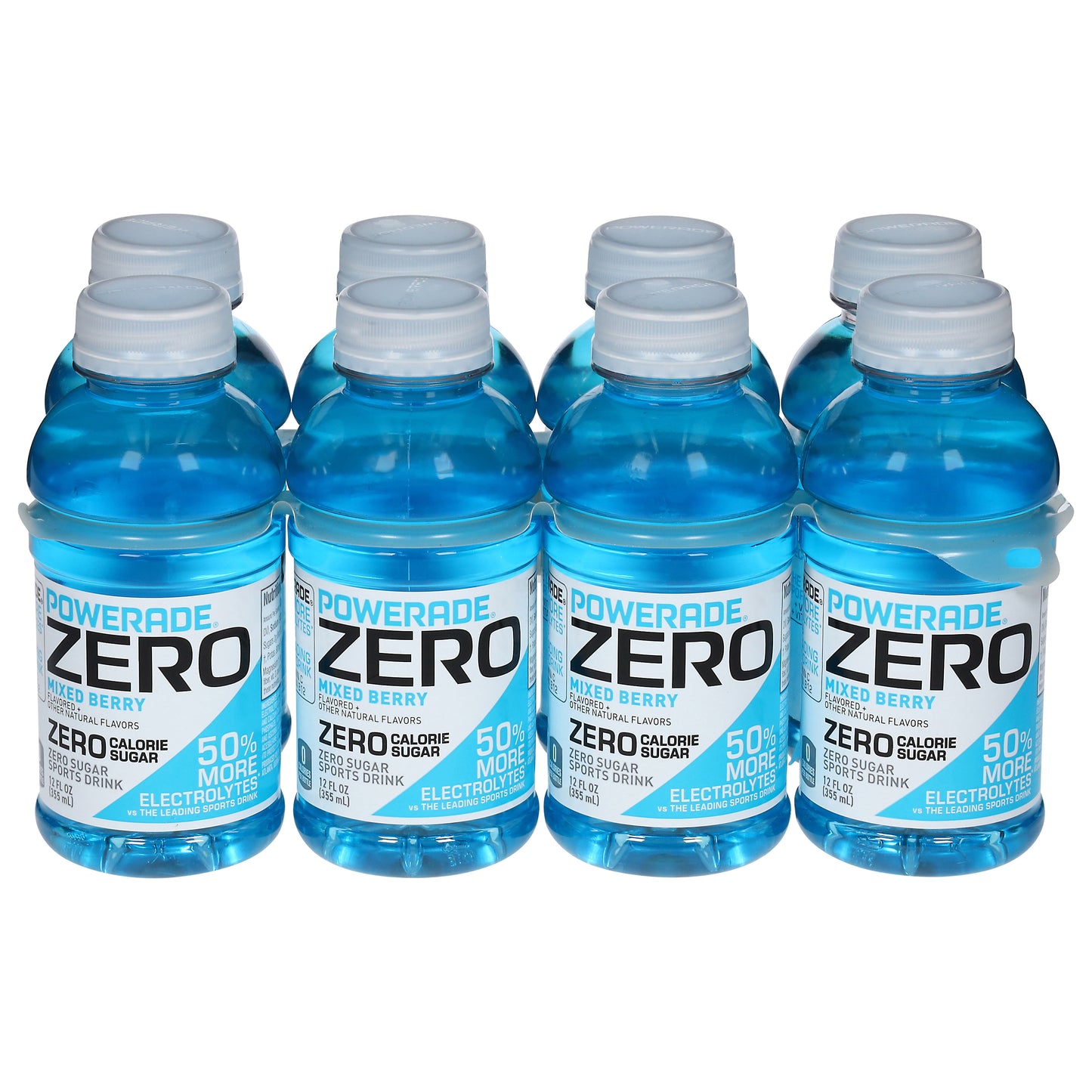 Powerade Zero Mixed Berry Sports Drink 8 - 12 fl oz Bottles