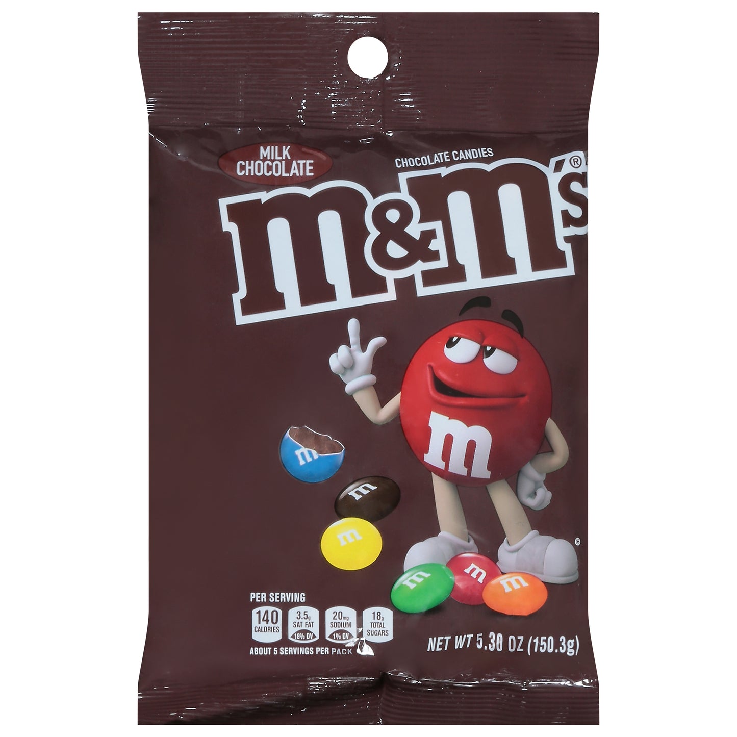 M&M's Milk Chocolate Chocolate Candies 5.30 oz