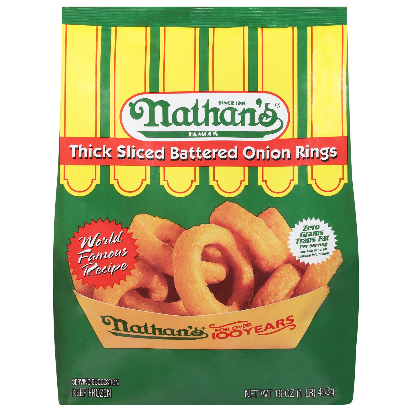Nathan's Famous Onion Rings 16 oz