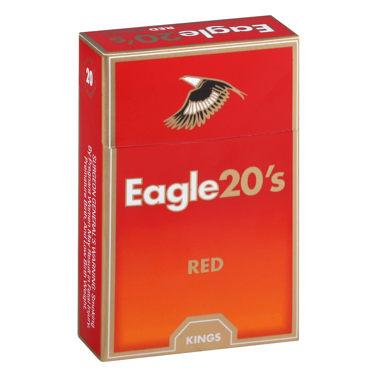 Eagle 20s Red King Class A Cigarettes 20 ea