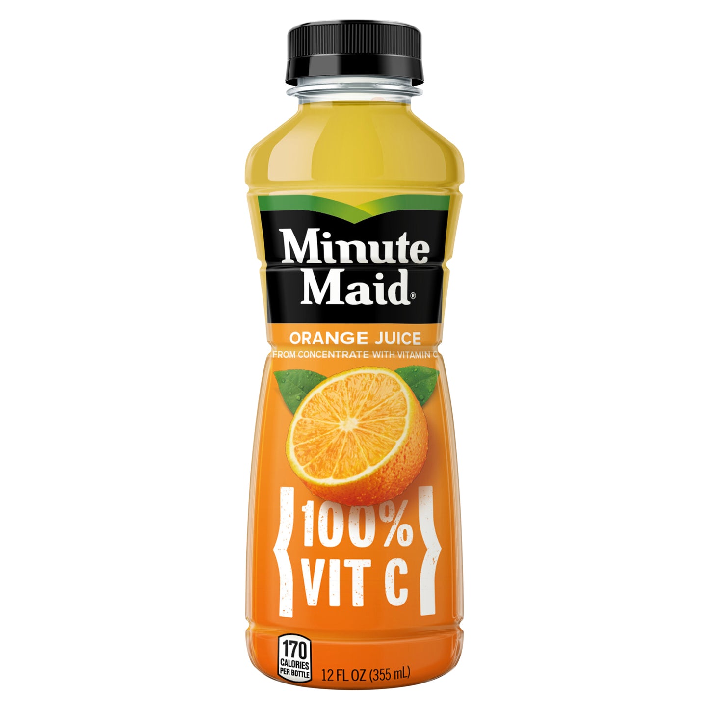 Minute Maid Orange Juice Bottle, 12 fl oz