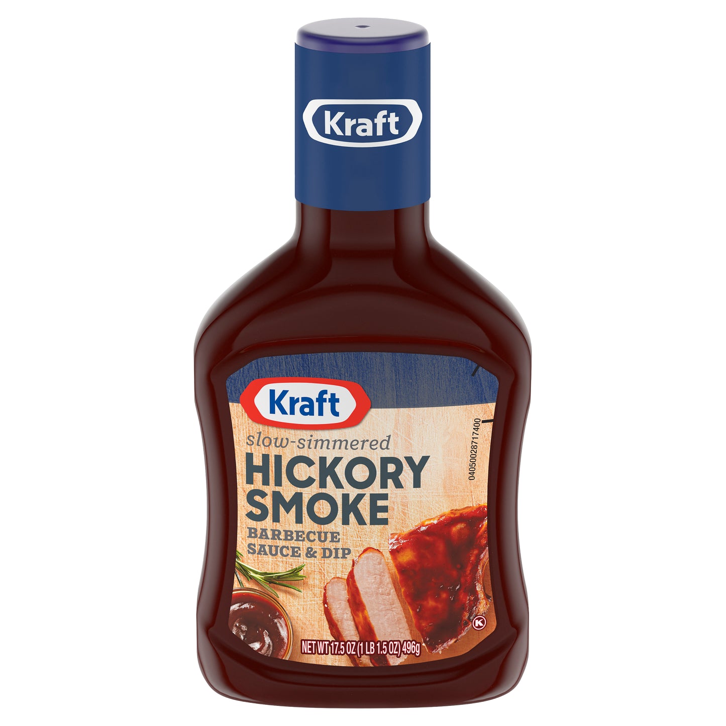 Kraft Hickory Smoke Barbecue Sauce, 17.5 oz Bottle