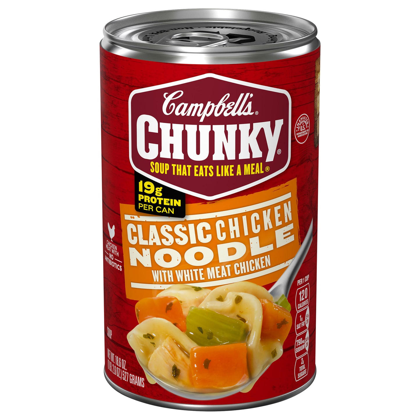 Campbell's Chunky Classic Chicken Noodle with White Meat Chicken Soup 18.6 oz