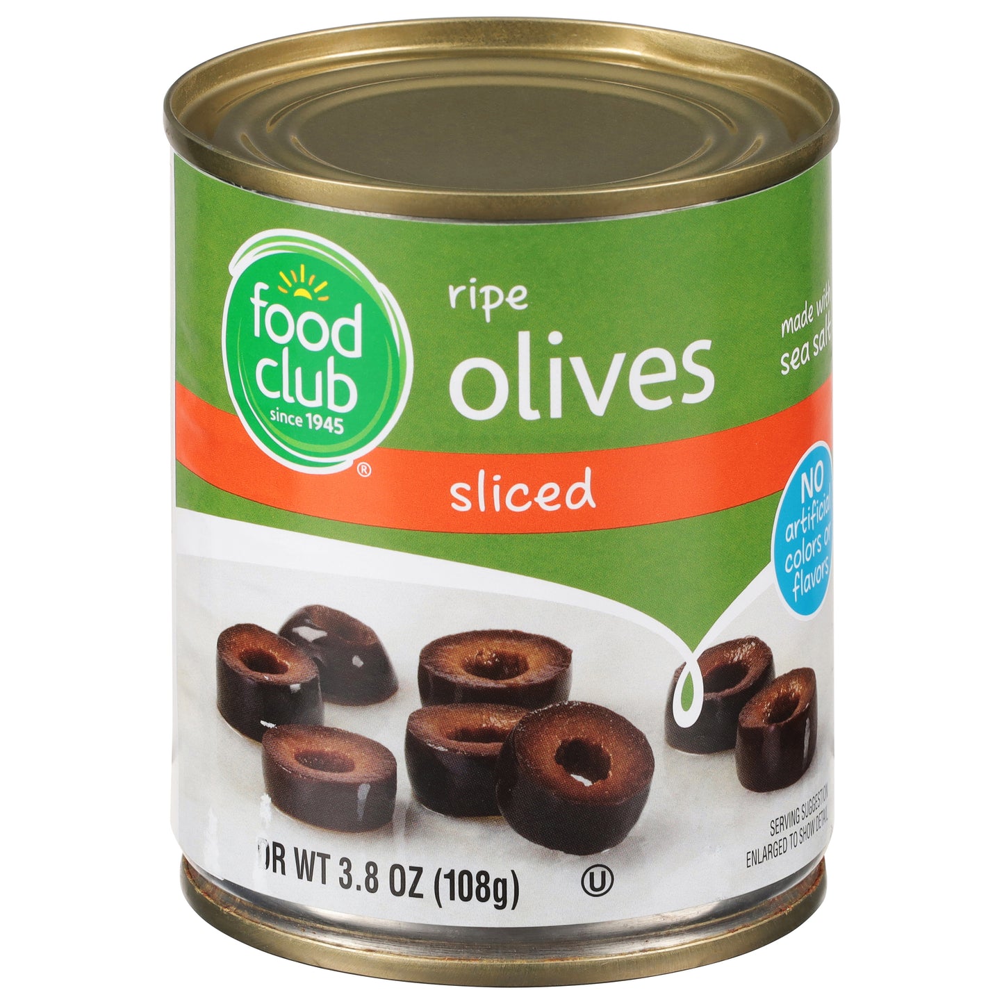 Food Club Sliced Ripe Olives 3.8 oz