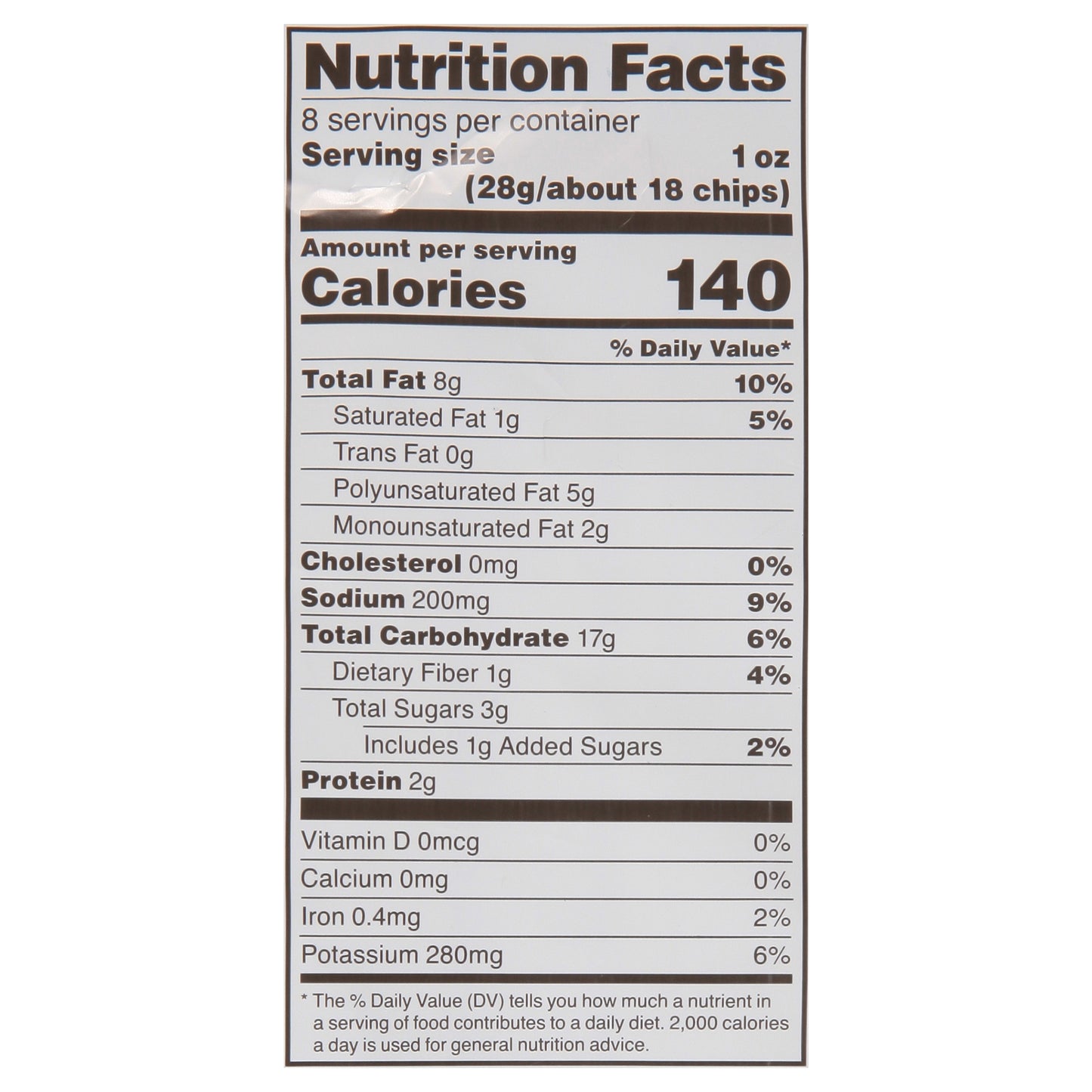 Crav'n Flavor Kettle Cooked Mesquite BBQ Flavored Potato Chips 8 oz