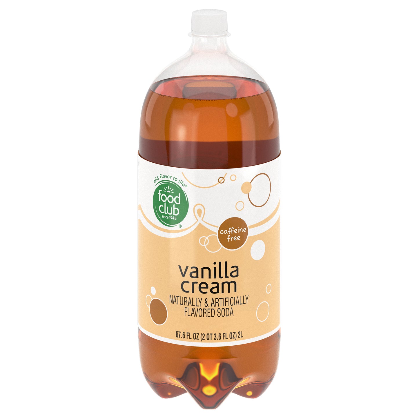 Food Club Vanilla Cream Soda 67.6 fl oz