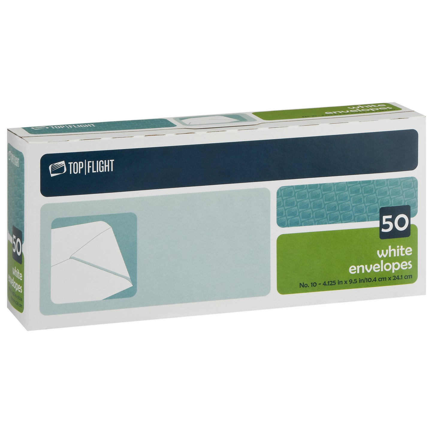 Top Flight White Envelopes 50 ea