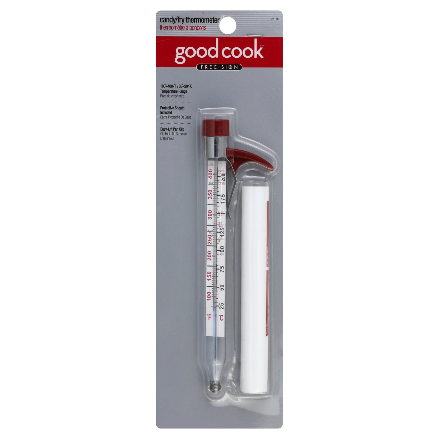 Good Cook Thermometer 1 ea - 100°- 400°F/38° - 204°C