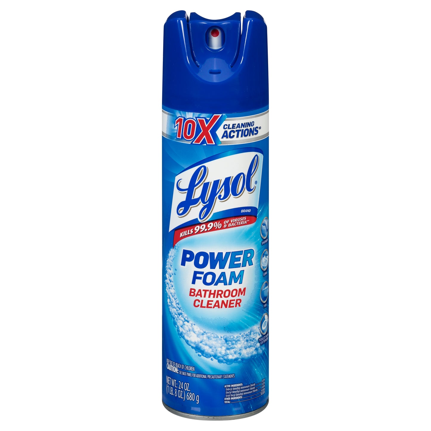 Lysol Power Foam Bathroom Cleaner 24 oz