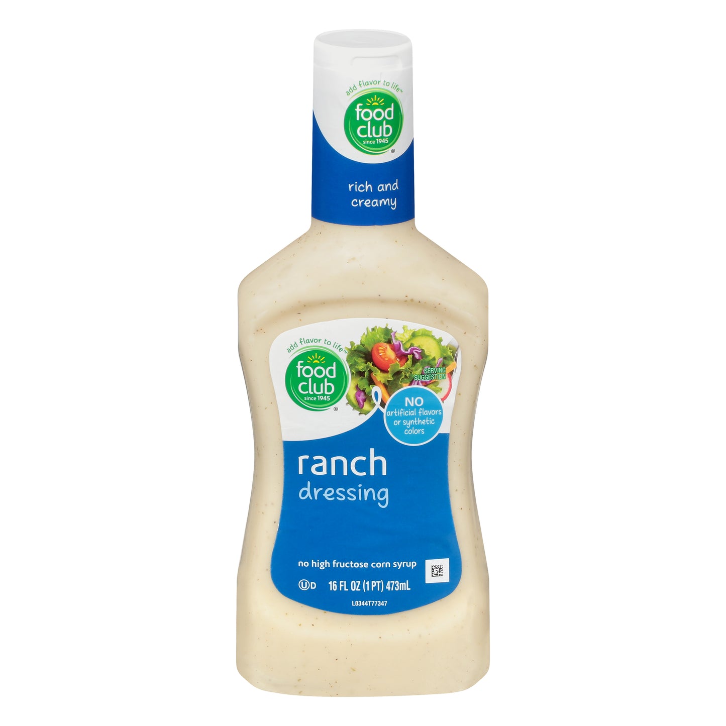 Food Club Ranch Dressing 16 oz
