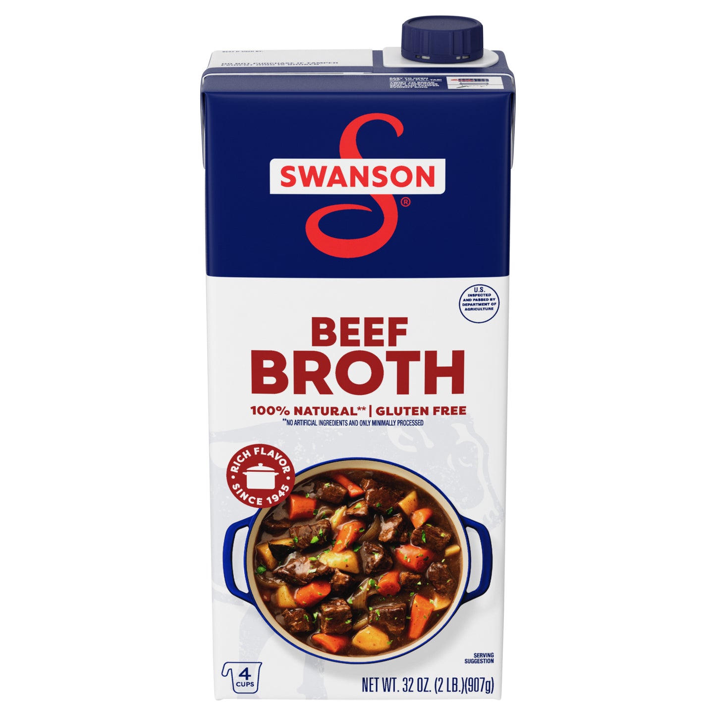 Swanson Beef Broth 32 oz