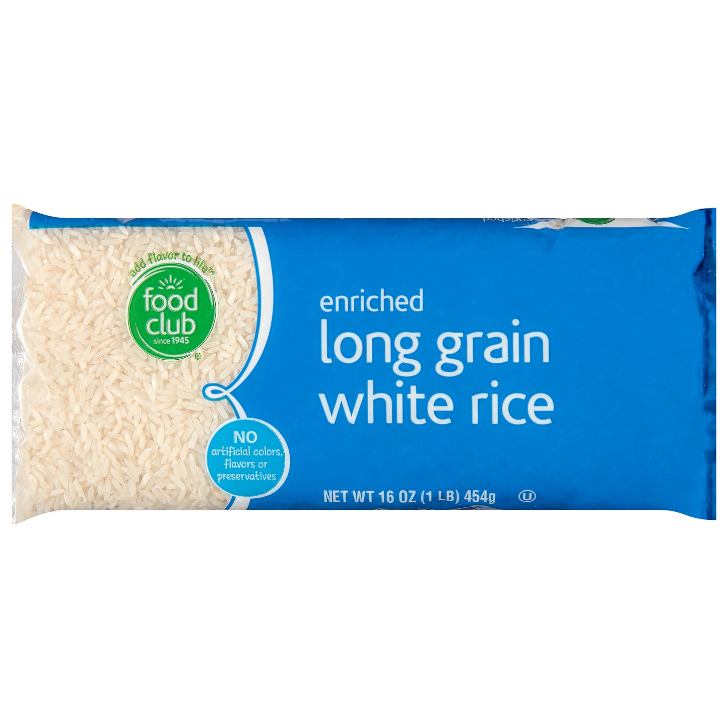 Food Club Enriched Long Grain White Rice 16 oz