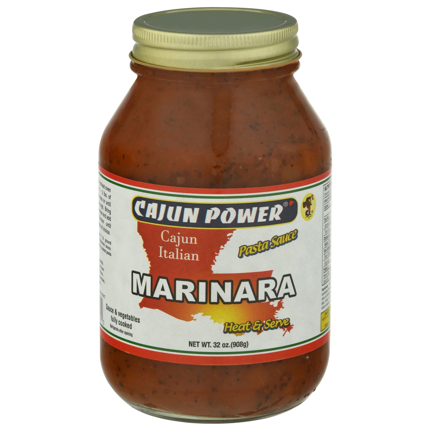 Cajun Power Marinara Pasta Sauce 32 oz