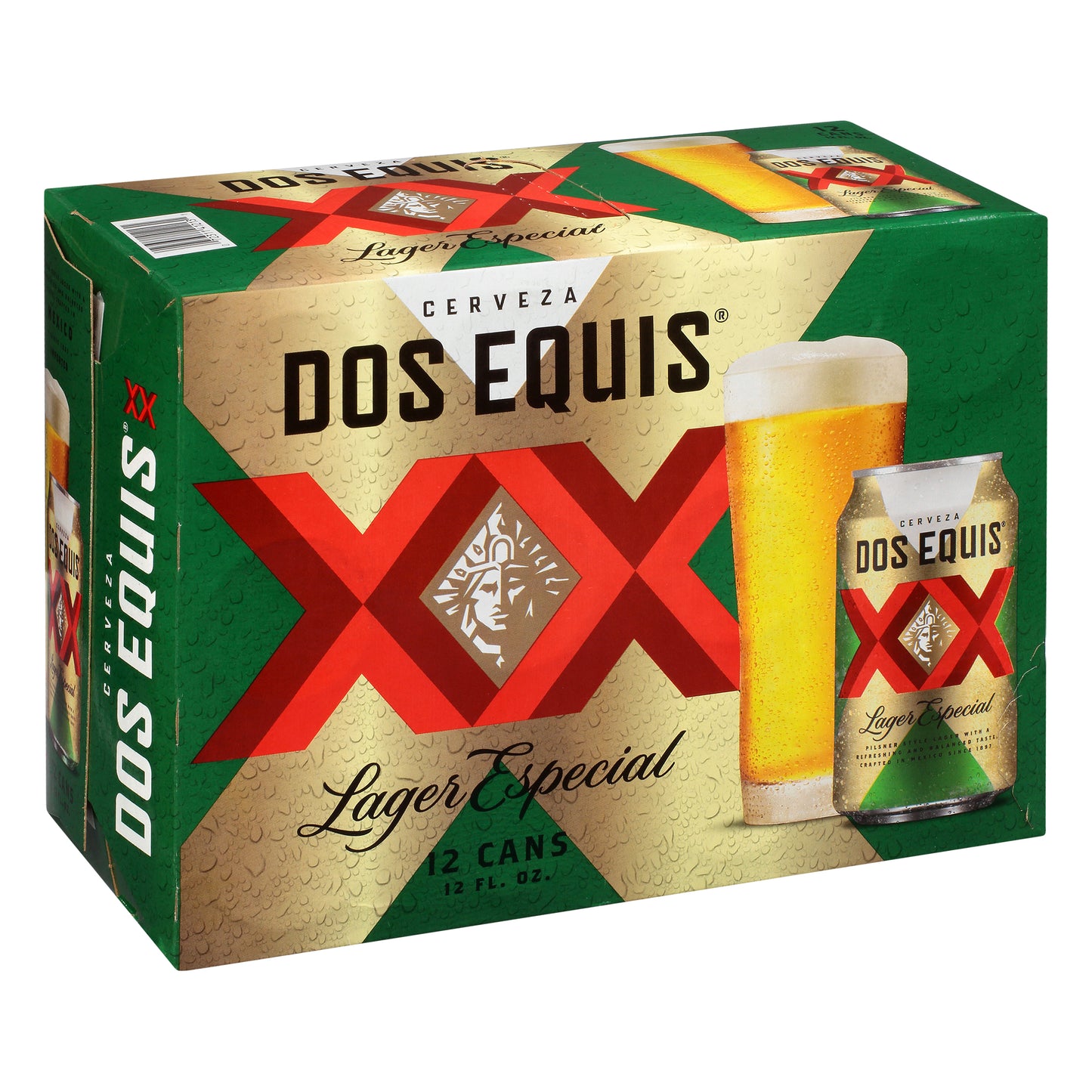 Dos Equis Lager Especial Beer 12 ea - 12 Cans