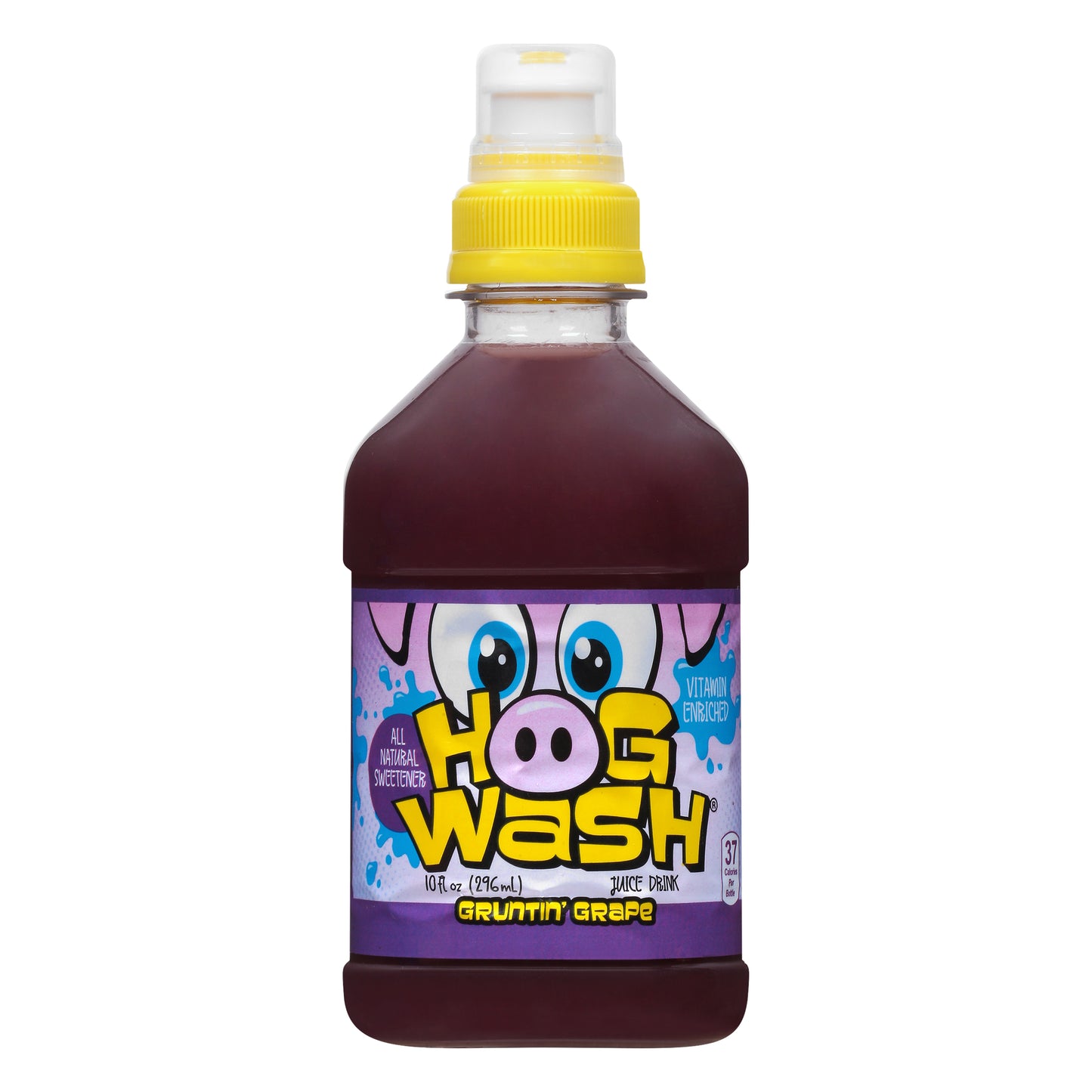 Hog Wash Gruntin' Grape Juice Drink 10 oz
