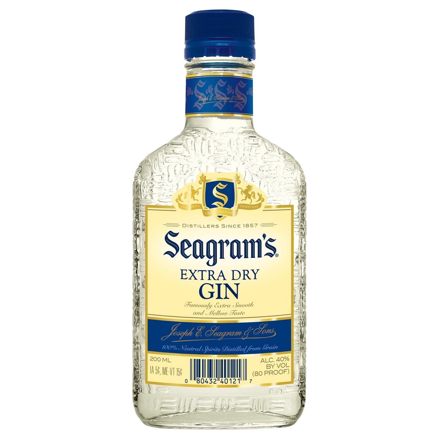 Seagrams Extra Dry Gin 200mL Bottle