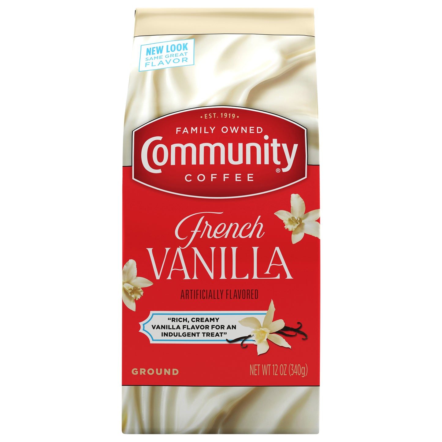 Community Coffee Medium Roast Ground French Vanilla Coffee 12 oz