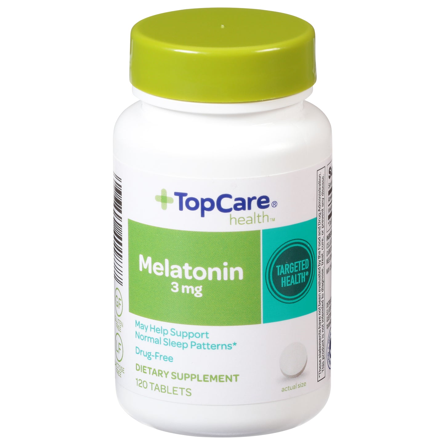 TopCare Health 3 mg Melatonin 120 Tablets