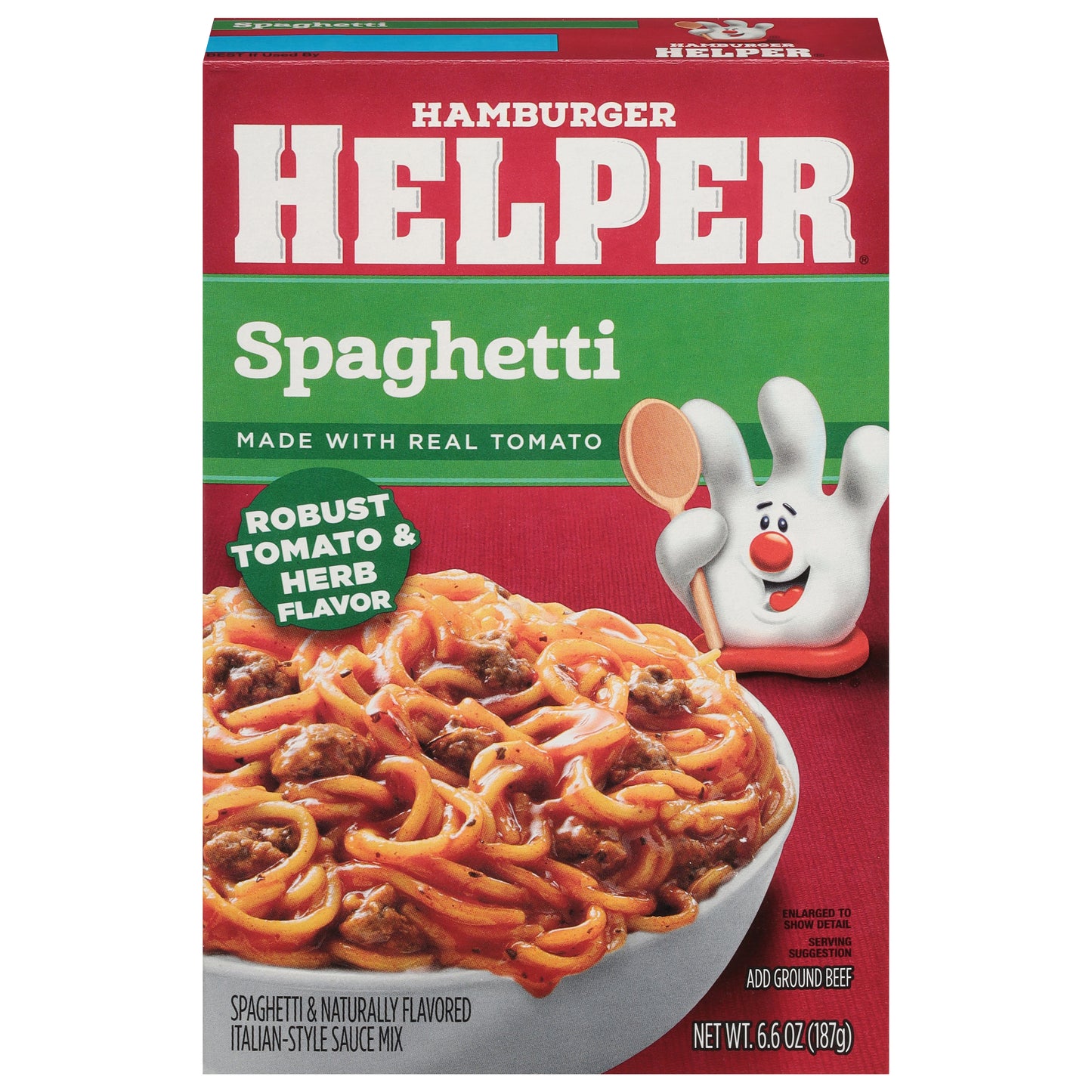 Hamburger Helper Robust Tomato & Herb Flavor Spaghetti 6.6 oz