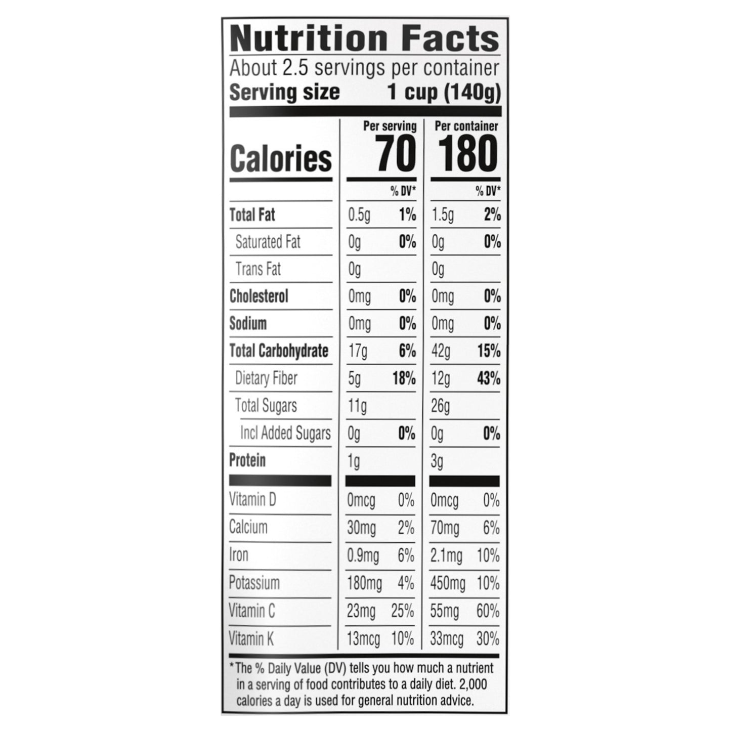 Food Club Berry Medley 12 oz