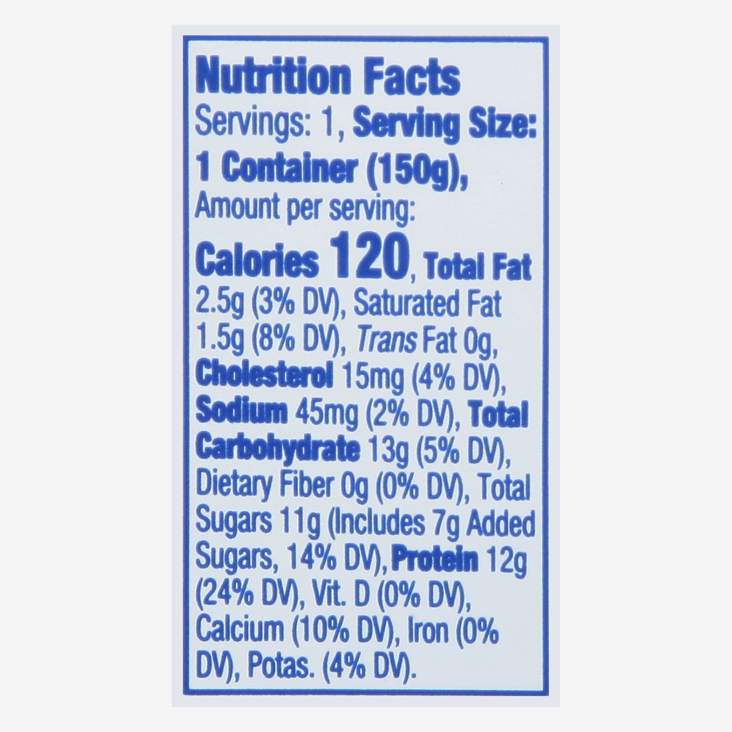 Fage Total Greek Strained Yogurt with Strawberry 5.3 oz