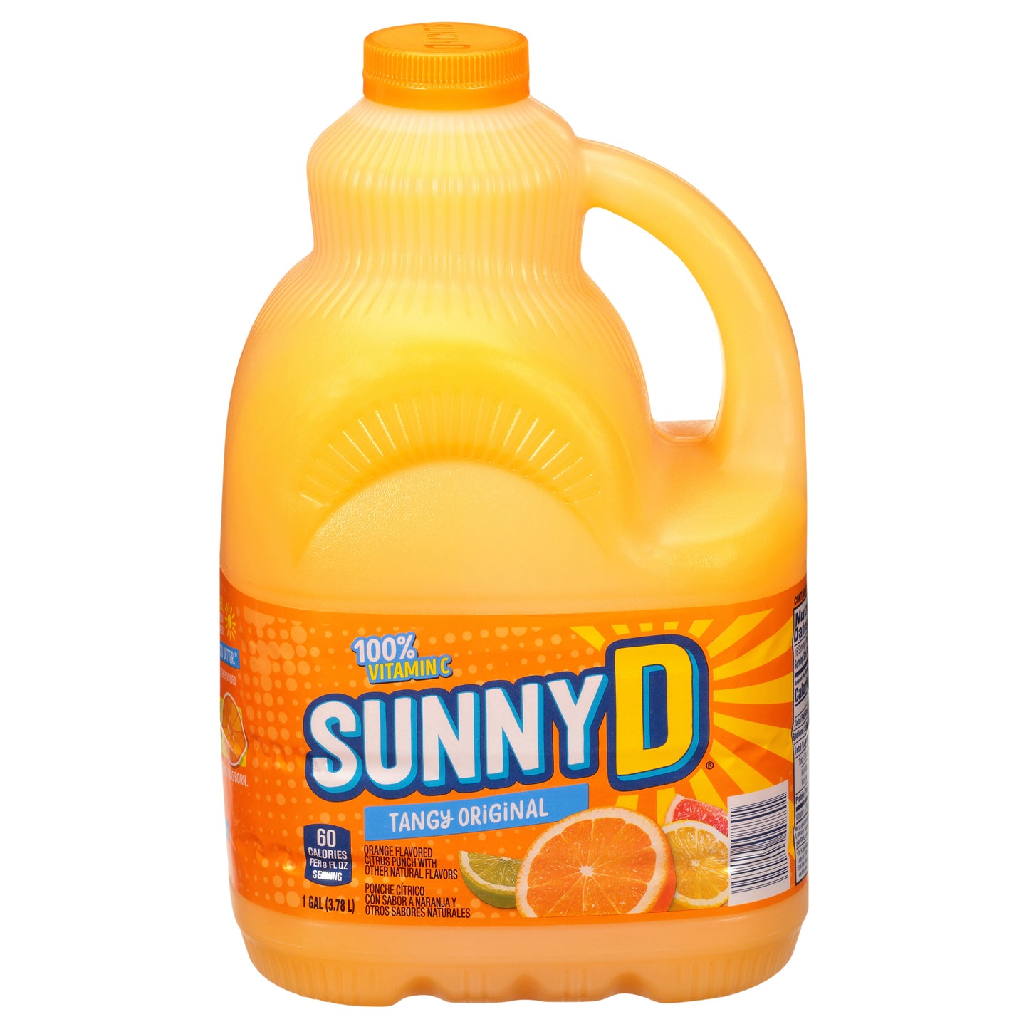 Sunnyd Tangy Original Orange Juice Drink, 1 Gallon Bottle