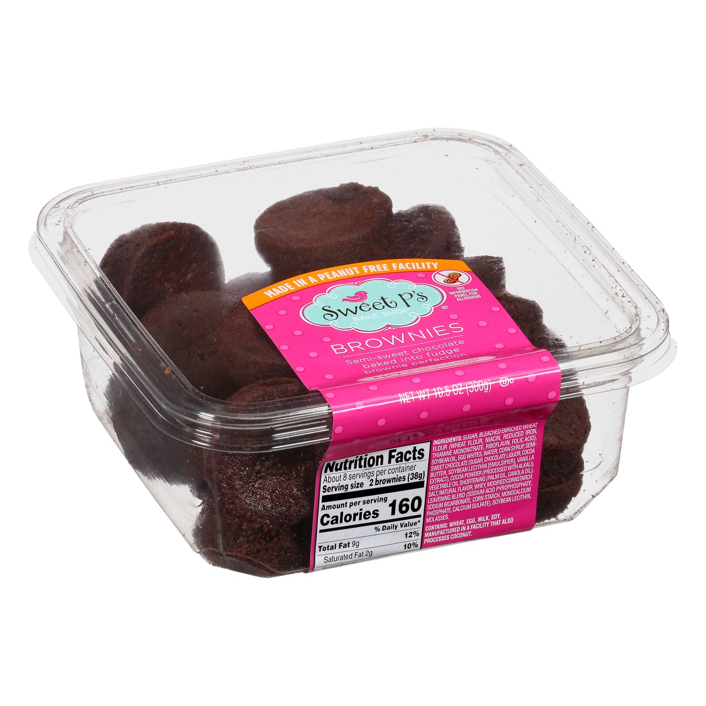 Sweet P's Bake Shop Brownies 10.5 oz