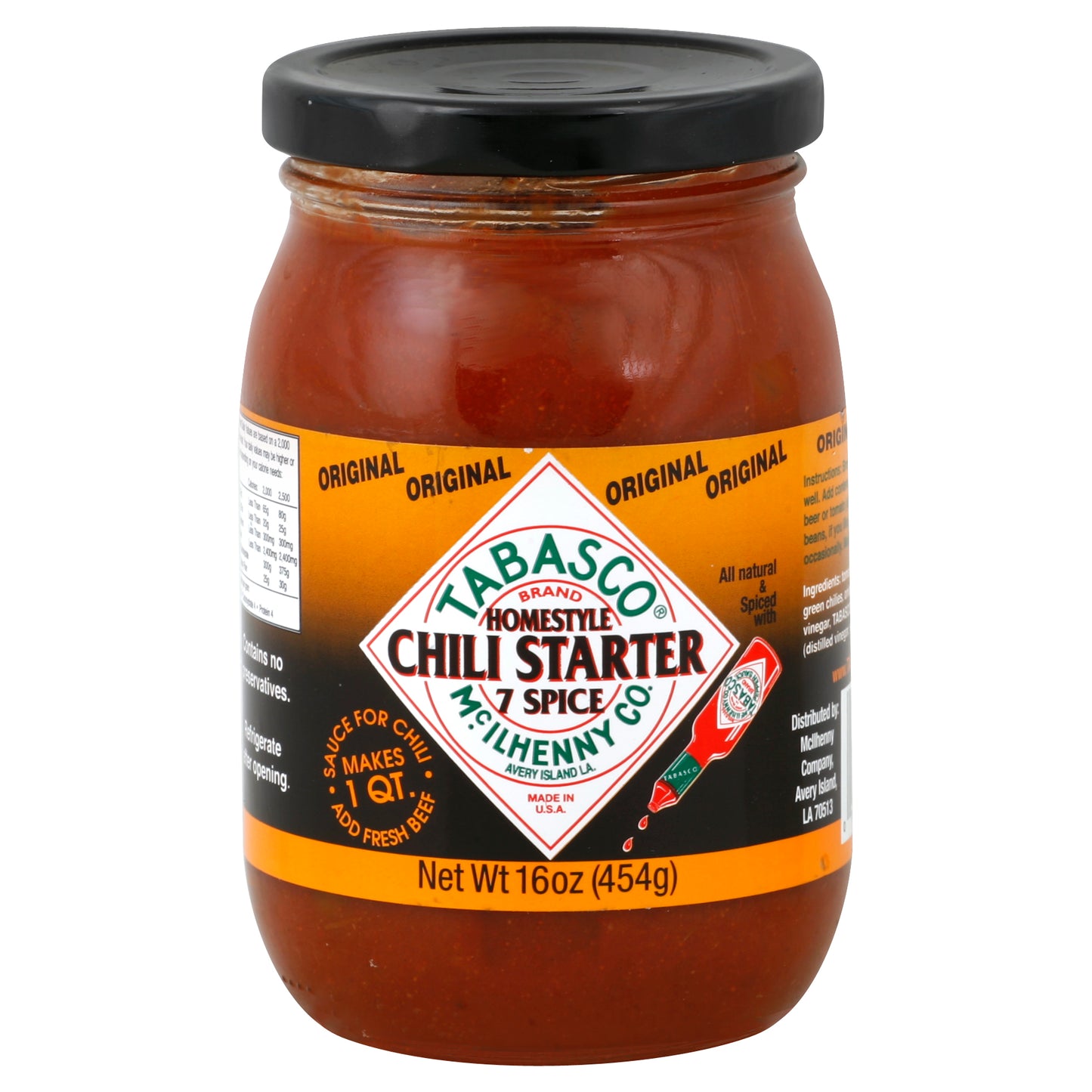 Tabasco Chili Starter 16 oz