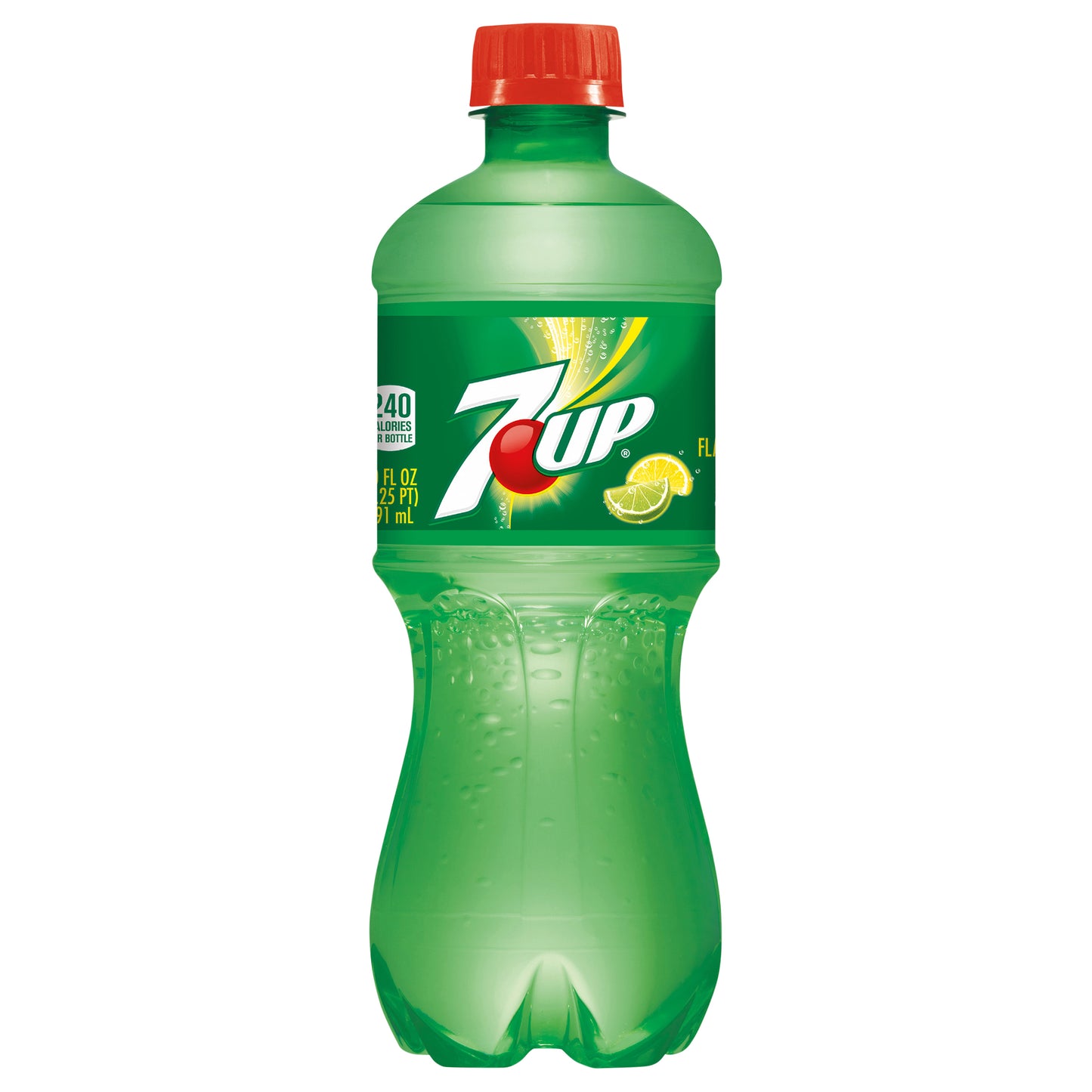 7UP Lemon Lime Soda, 20 fl oz bottle