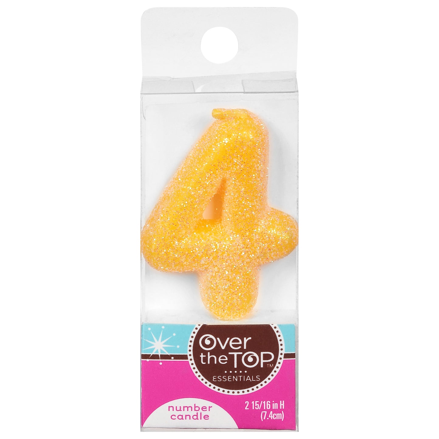 Over the Top Essentials 4 Number Candle 1 ea