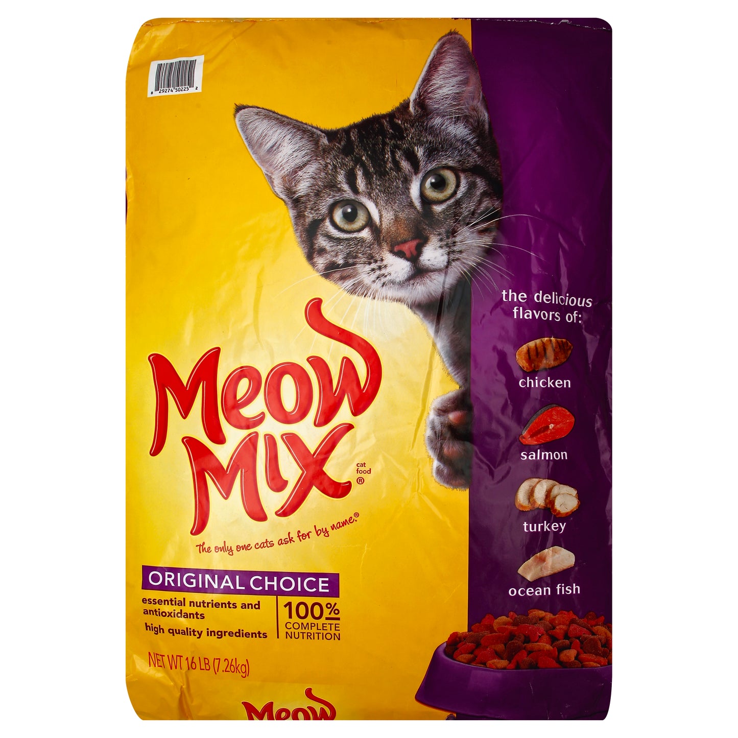 Meow Mix Cat Food 16 lb