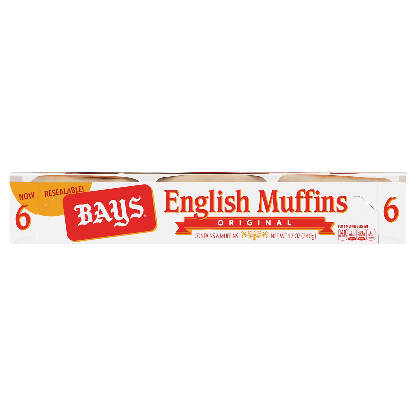 Bays Original English Muffins 6 ea