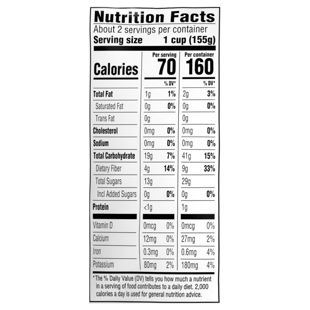 Food Club Blueberries 12 oz