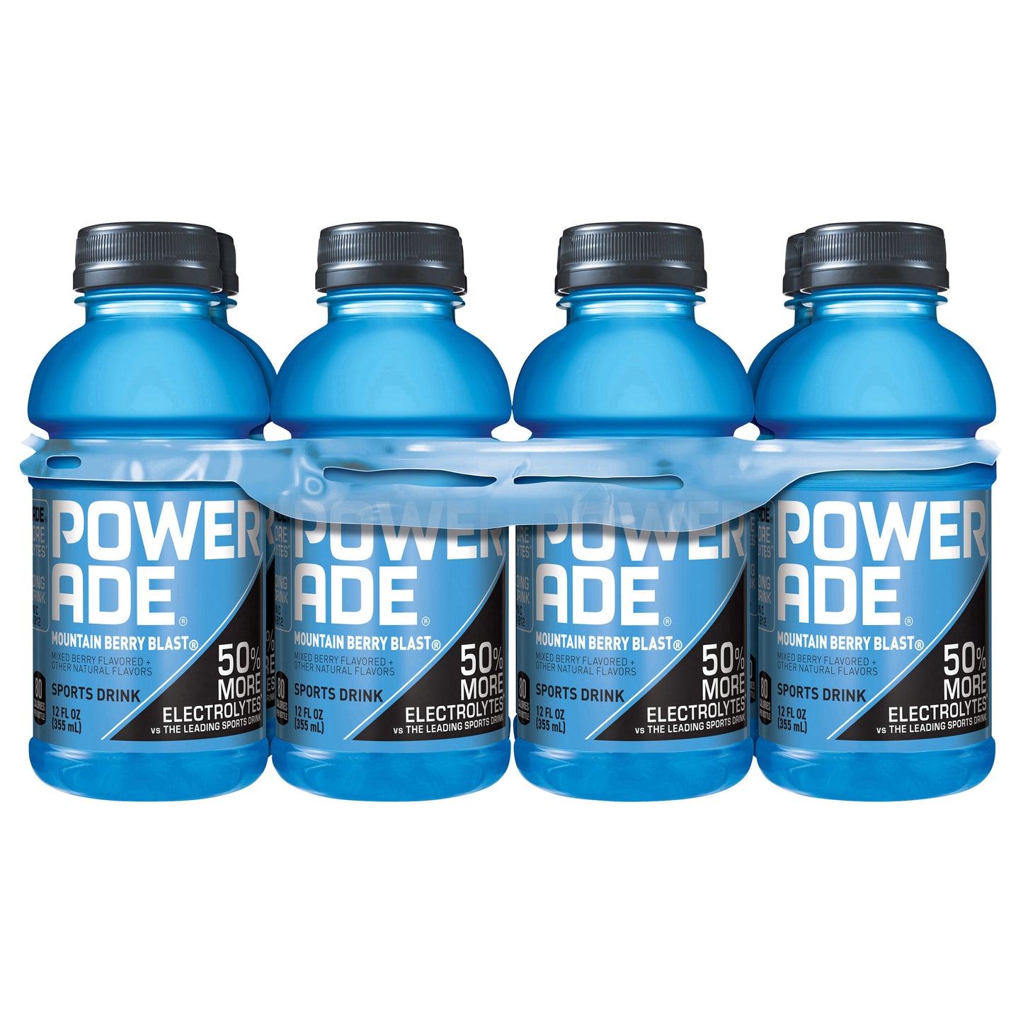POWERADE Mountain Berry Blast Bottles, 12 fl oz, 8 Pack