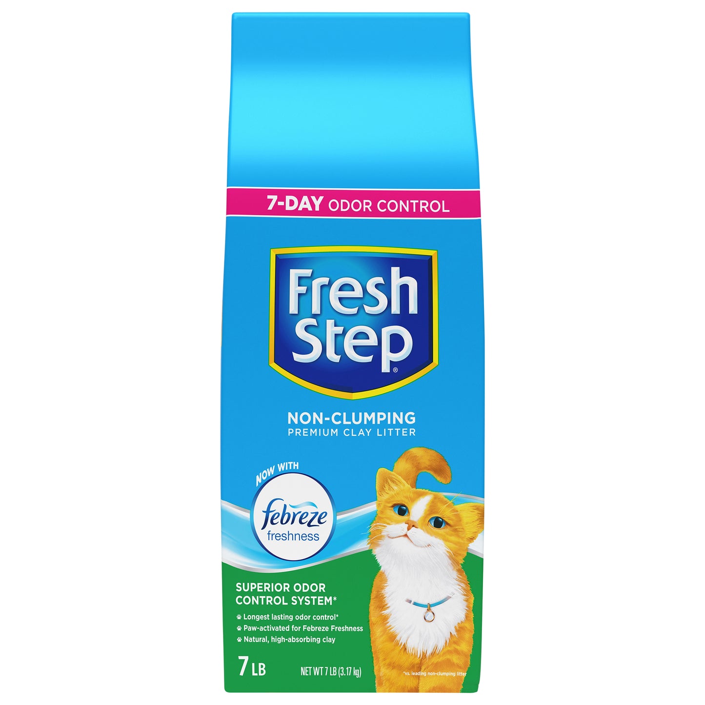 Fresh Step Non-Clumping Premium Clay Litter 7 lb